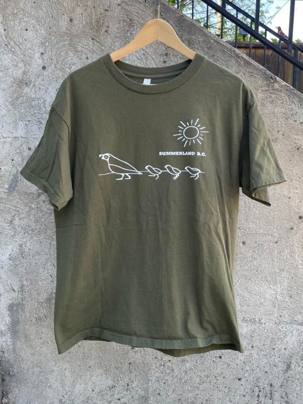 Summerland B.C. Australia penguin t shirt size large